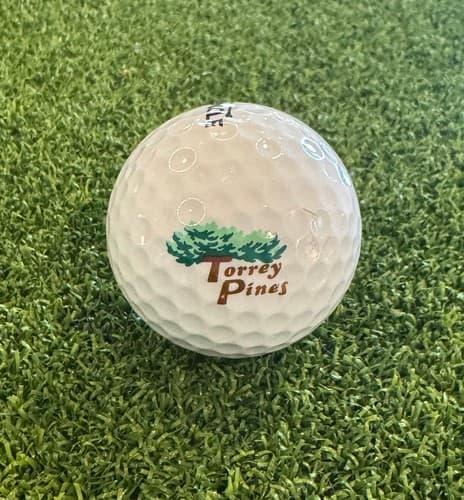 Torrey Pines Golf Course - Collector Golf Ball - La Jolla, CA - New, Mint